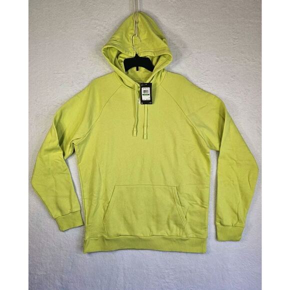 Under Armour Men's‎ Rival Fleece Logo Hoodie Lime Yellow Sz Lg-tall - Picture 1 of 9